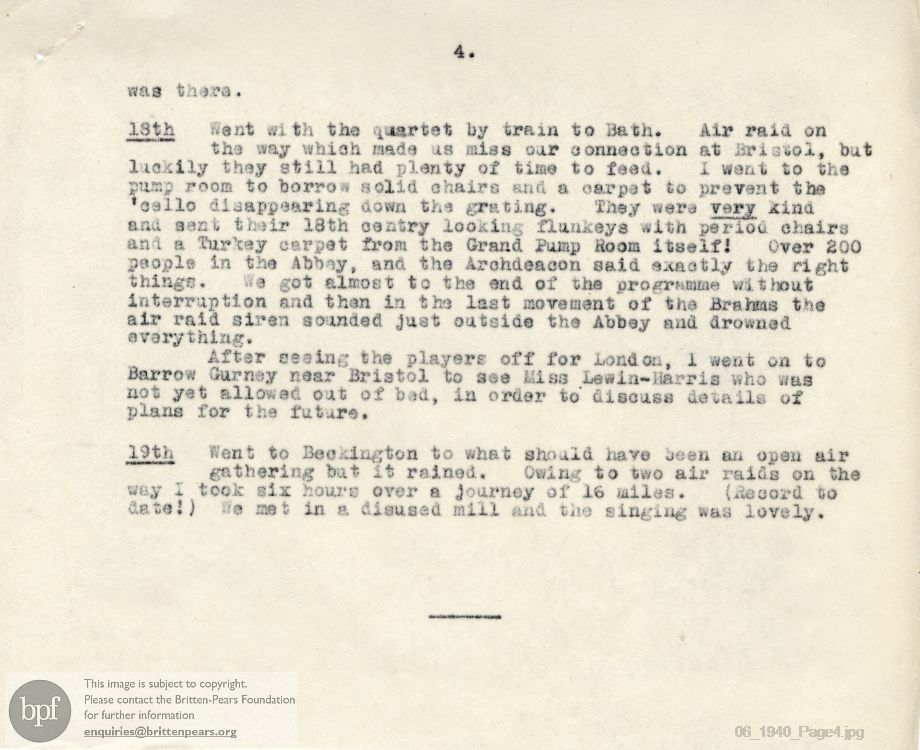 Report from 24 Jun to 19 Jul 1940