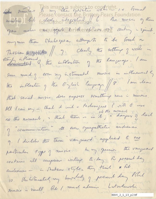 Notes on composition