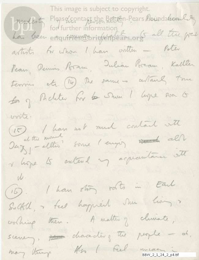 Draft answers for 'Time and Life' magazine