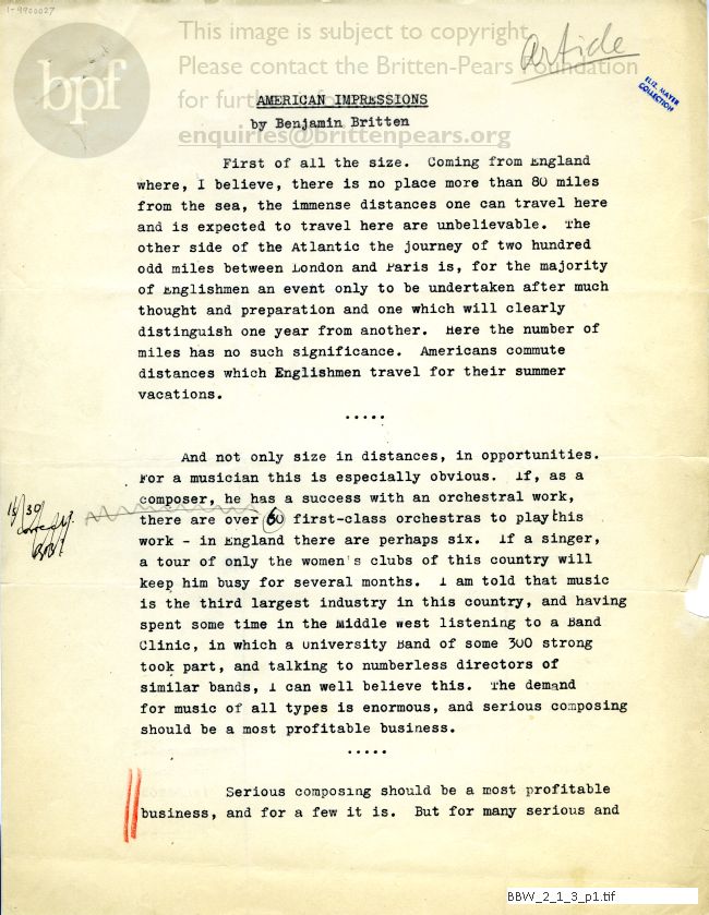 American Impressions