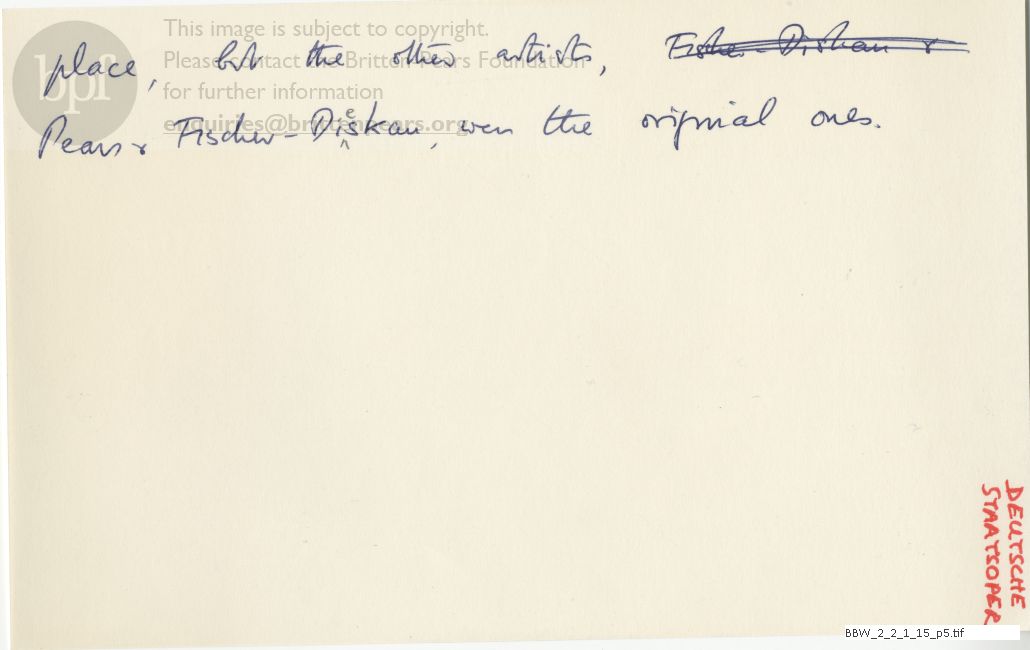 Programme note for the War Requiem