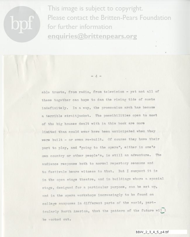 Alternate draft introduction to ‘Grand Opera’