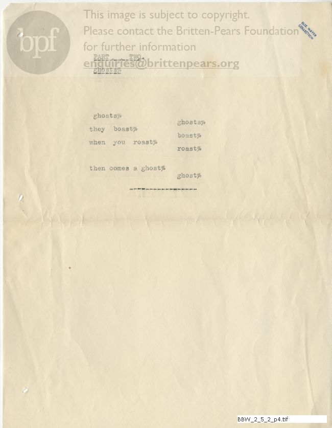 The Collected Poems of Benjamin Britten