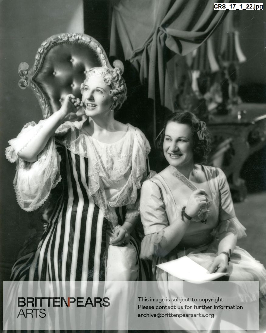 Photograph of Joan Cross as the Countess in The Marriage of Figaro