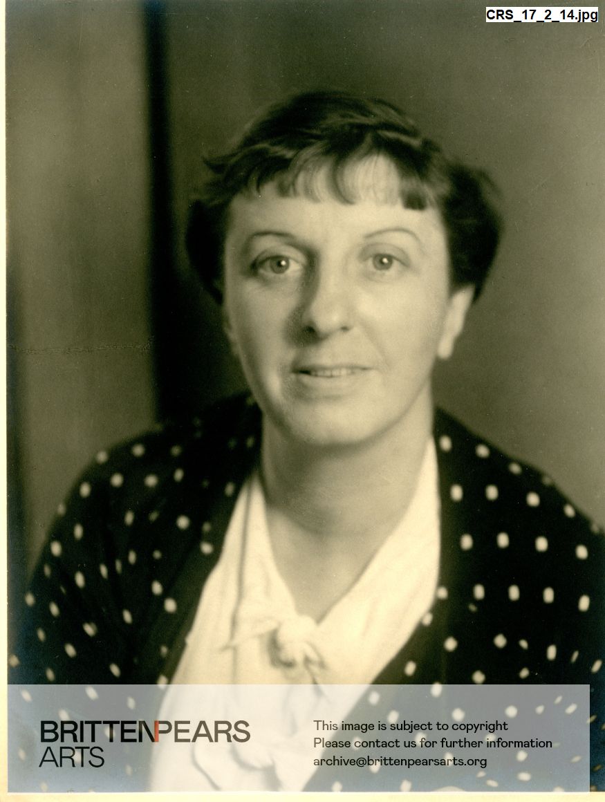 Photograph of Joan Cross