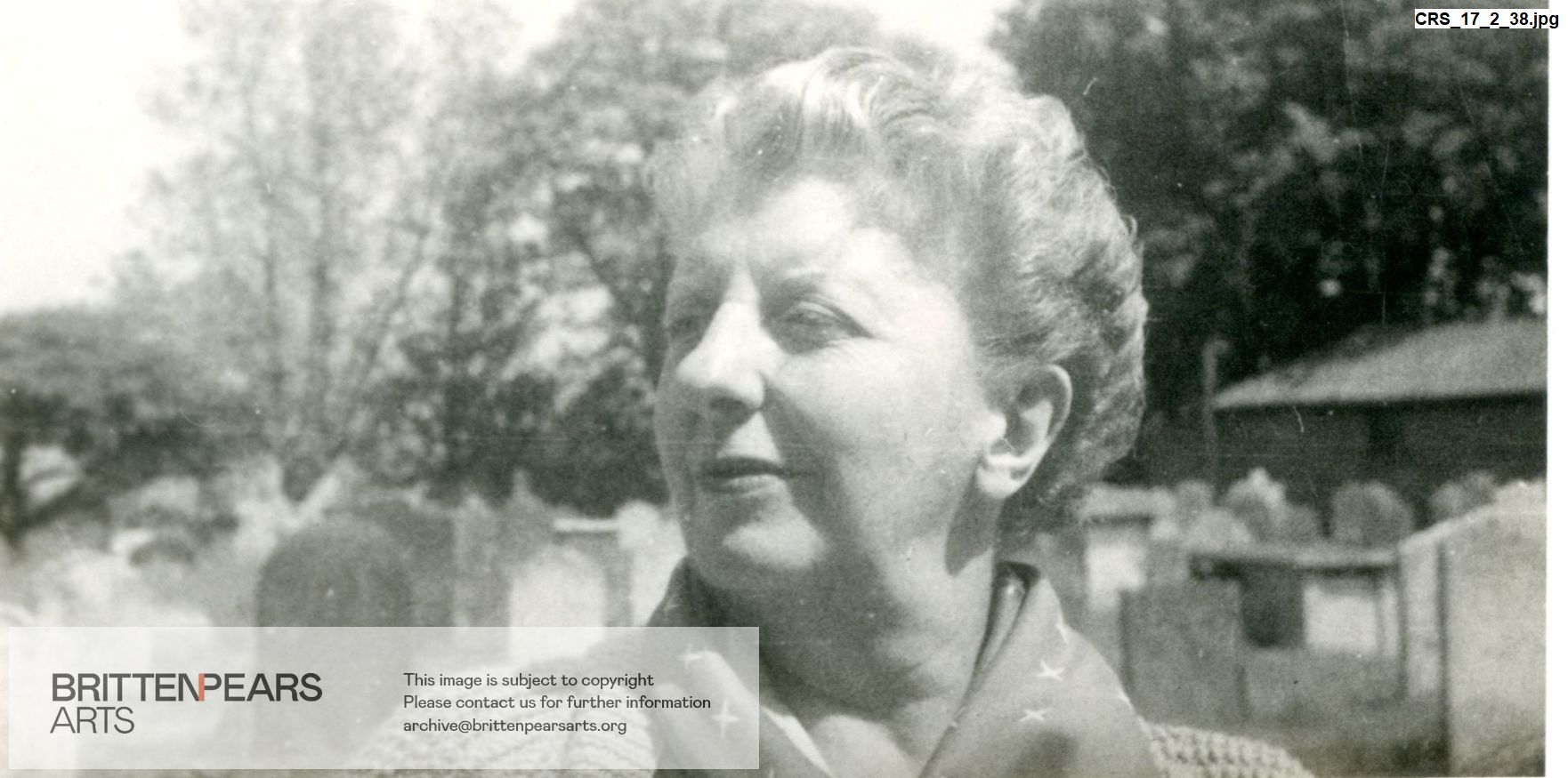 Photograph of Joan Cross