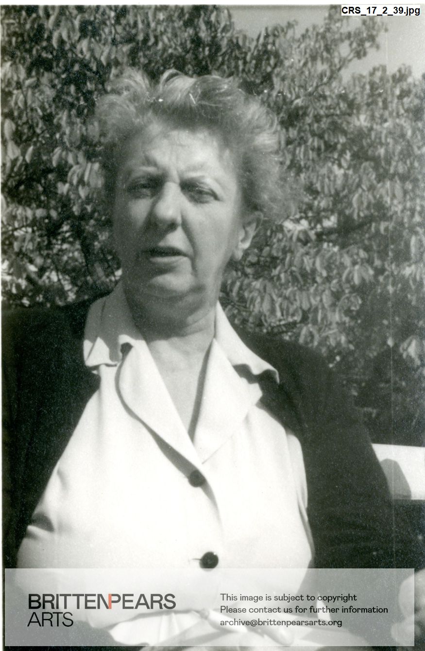 Photograph of Joan Cross