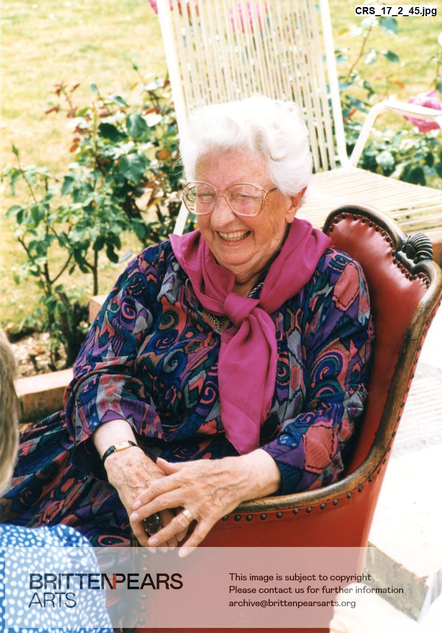 Photograph of Joan Cross