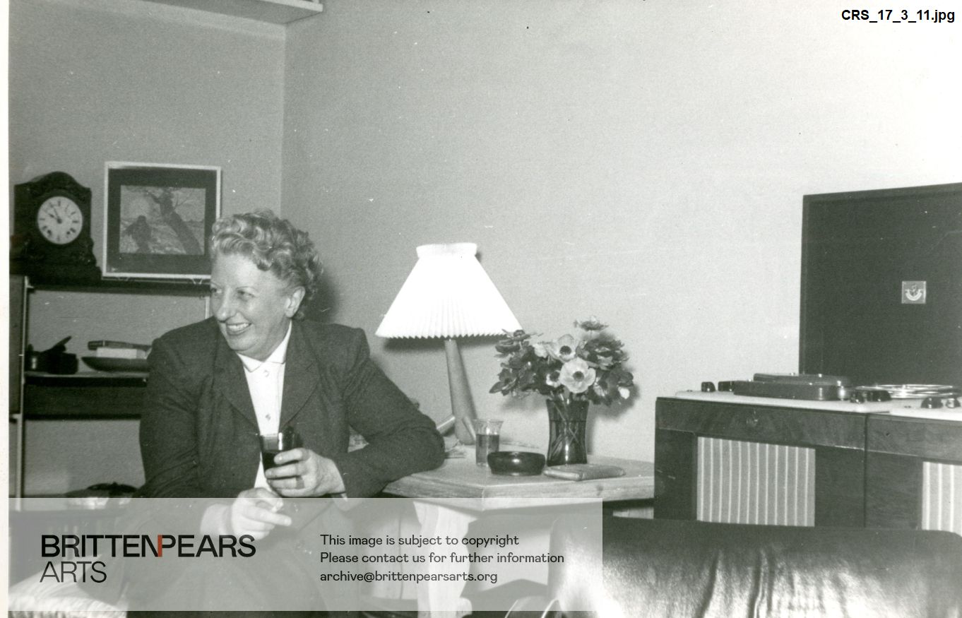 Photograph of Joan Cross