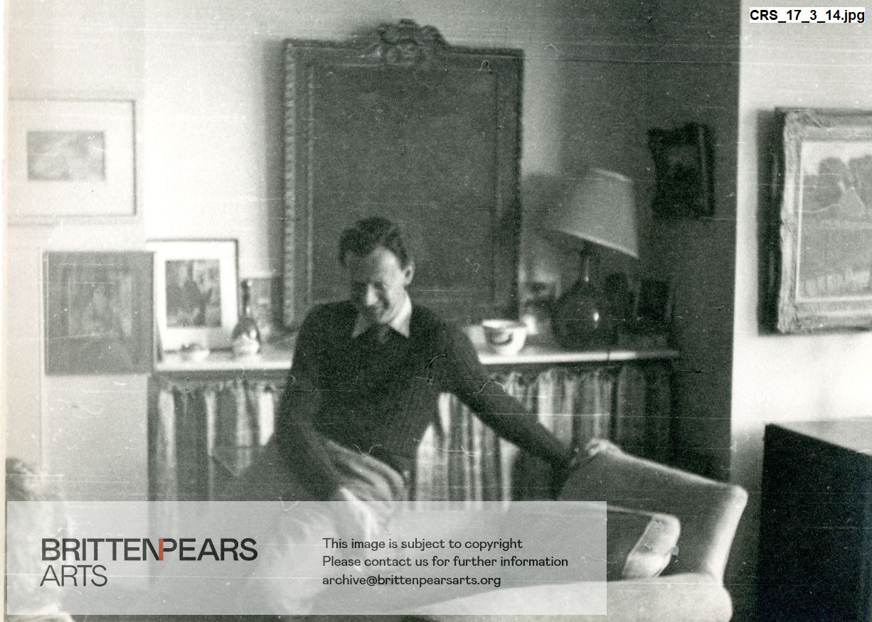 Photograph of Benjamin Britten