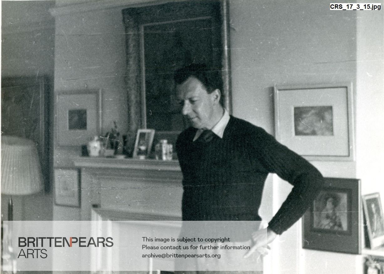 Photograph of Benjamin Britten