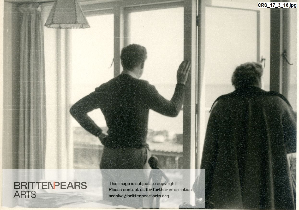 Photograph of Joan Cross and Benjamin Britten