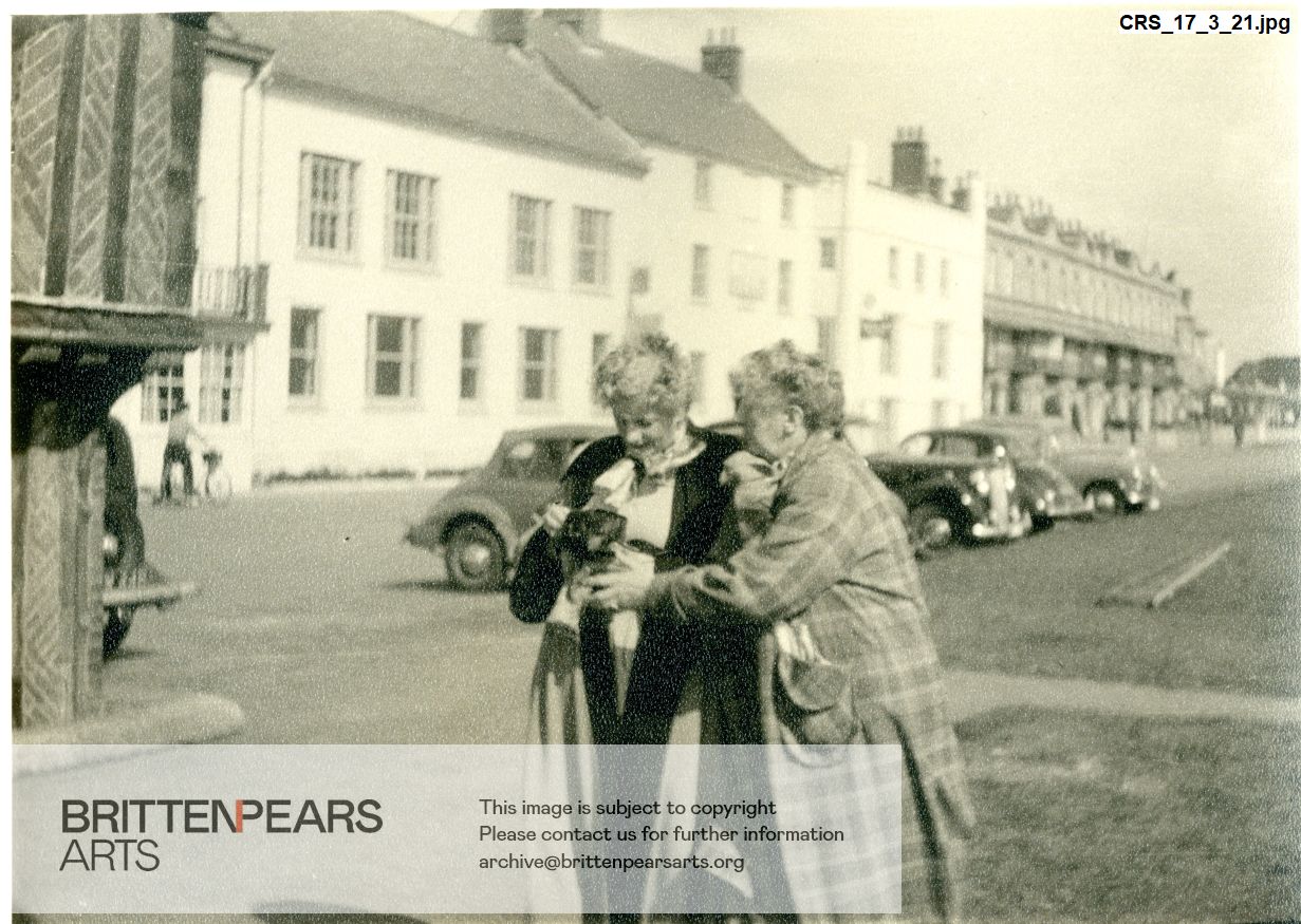 Photograph of Joan Cross and Con Smith