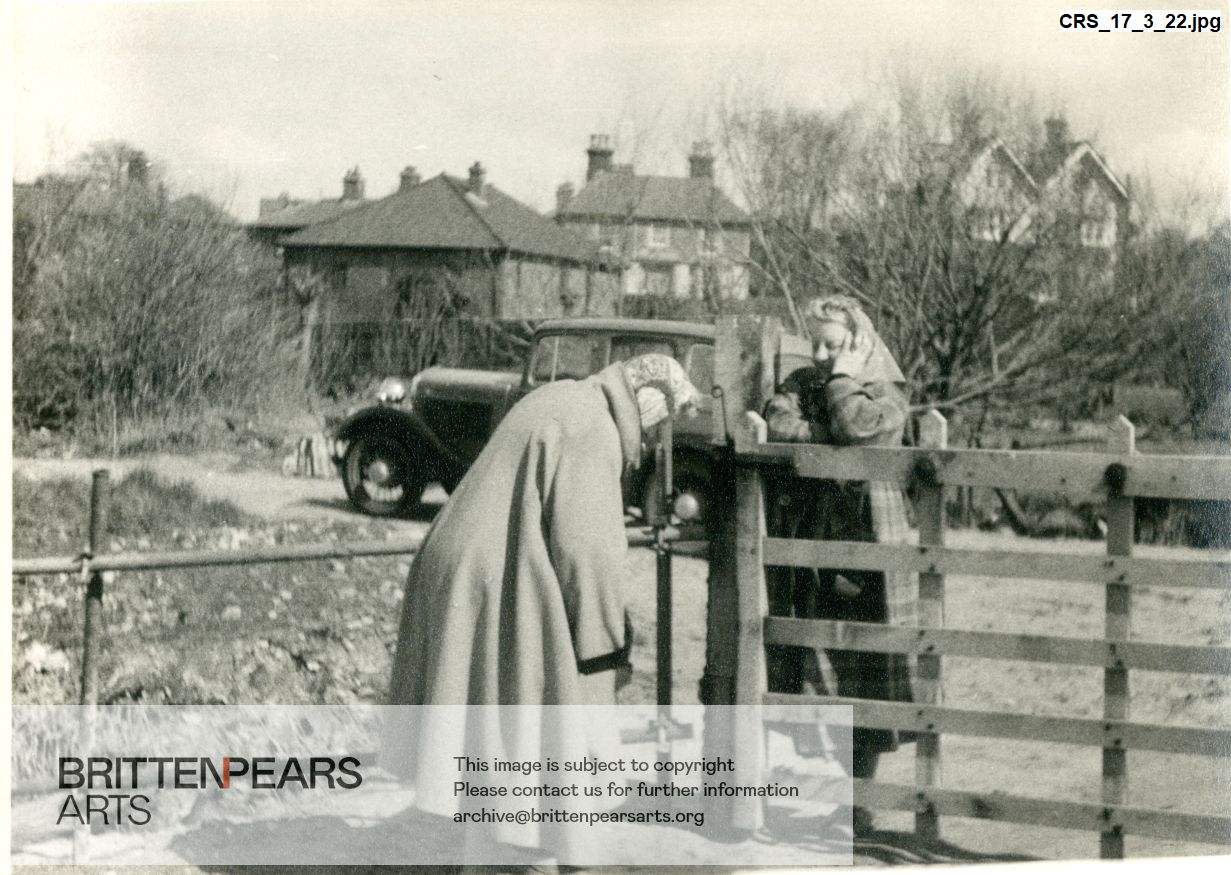 Photograph of Joan Cross and Con Smith