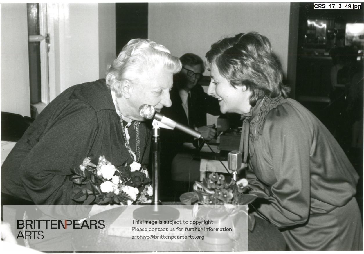 Photograph of Joan Cross