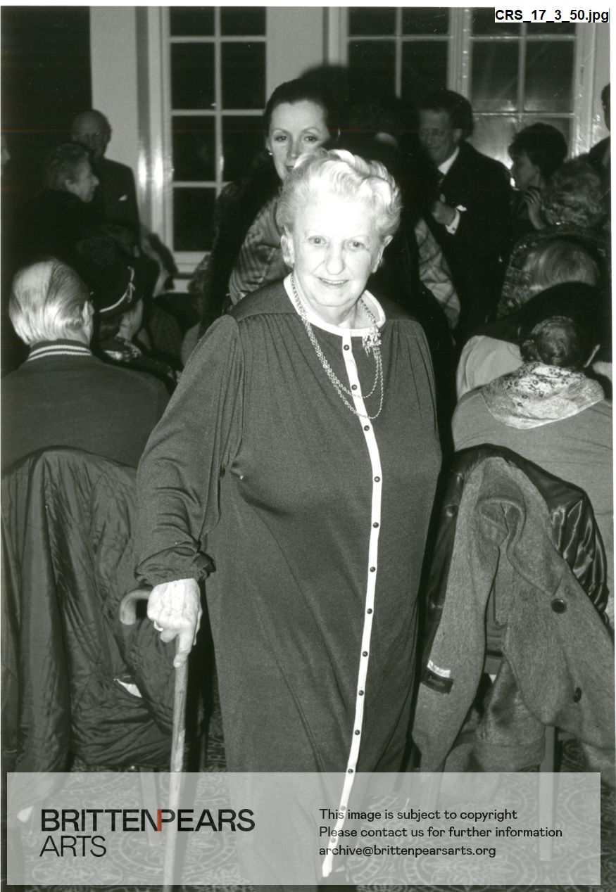 Photograph of Joan Cross