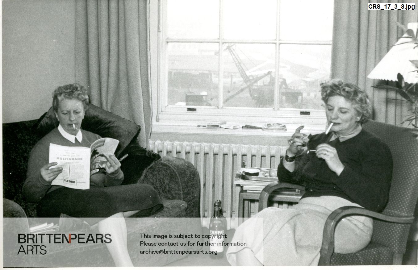 Photograph of Joan Cross and Con Smith