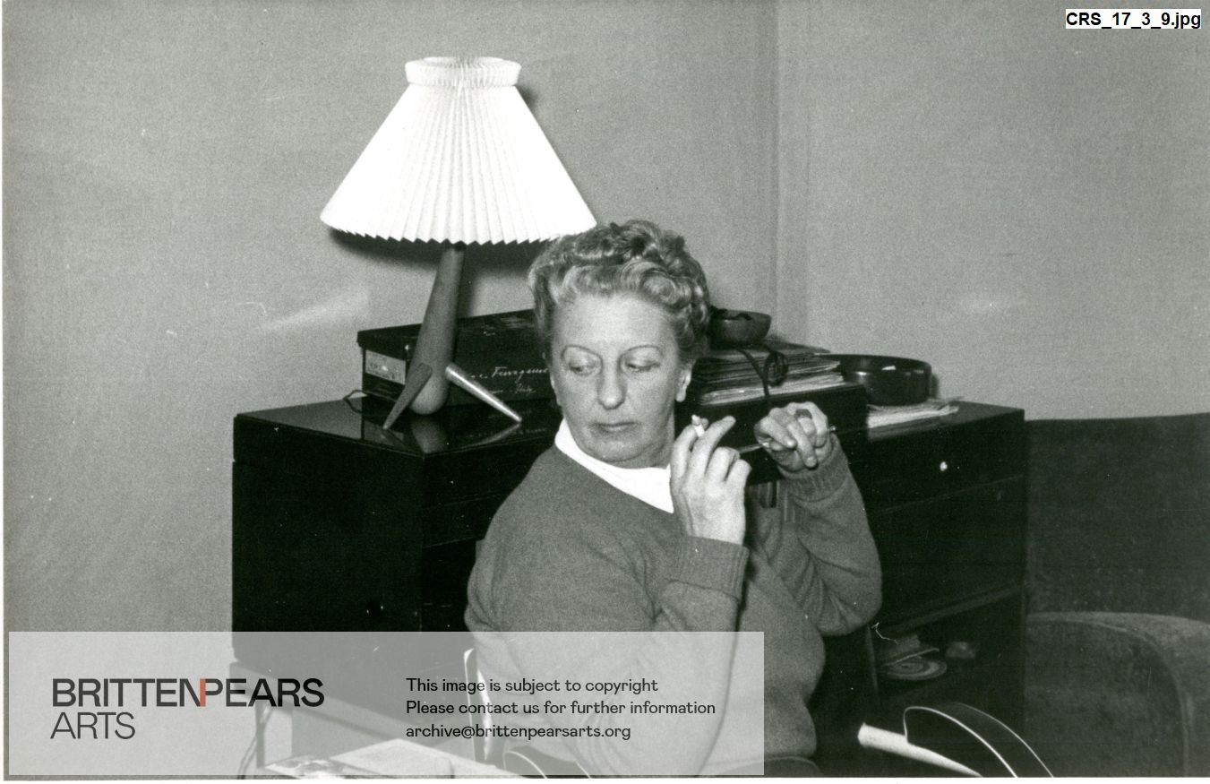 Photograph of Joan Cross