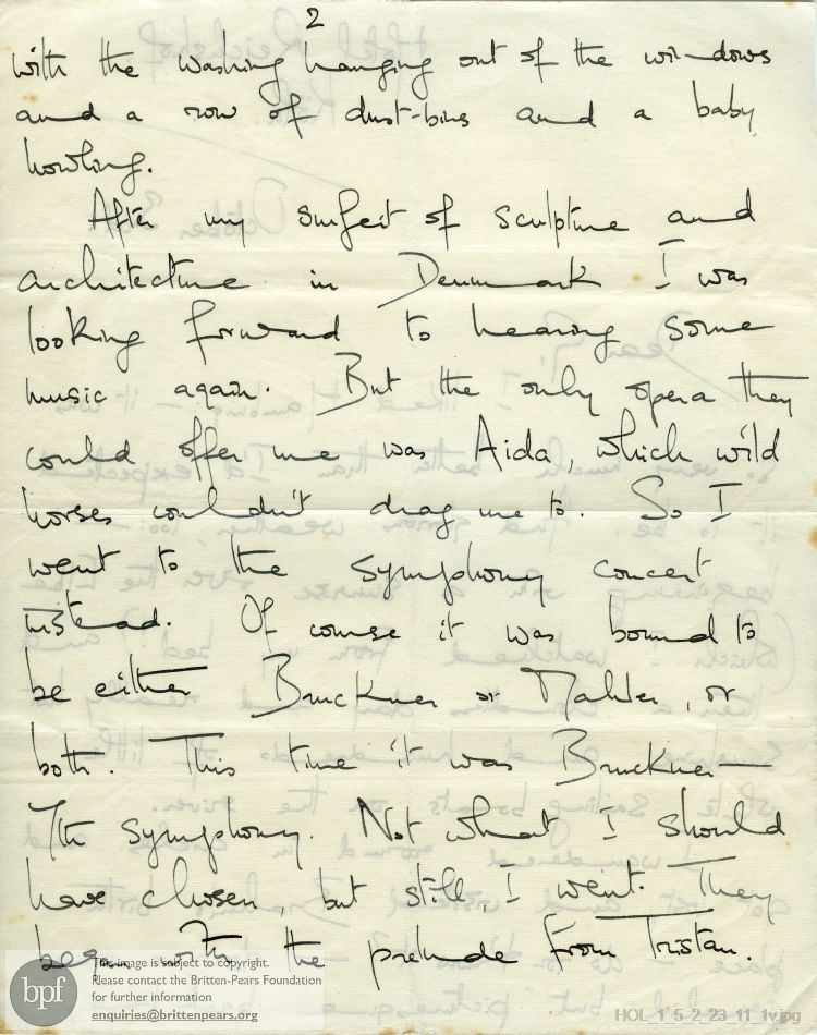 Letter from Imogen Holst to Gustav Holst