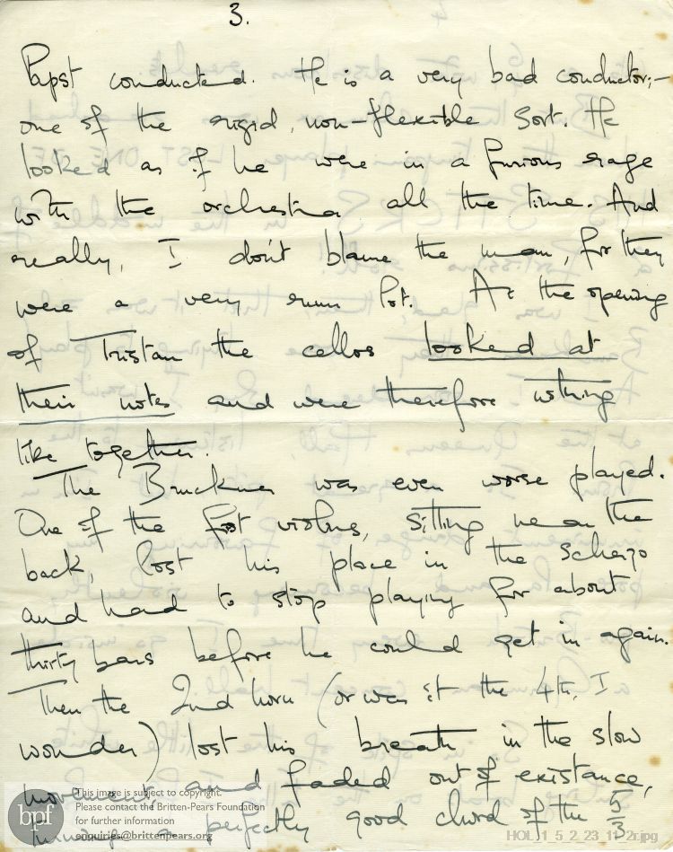 Letter from Imogen Holst to Gustav Holst