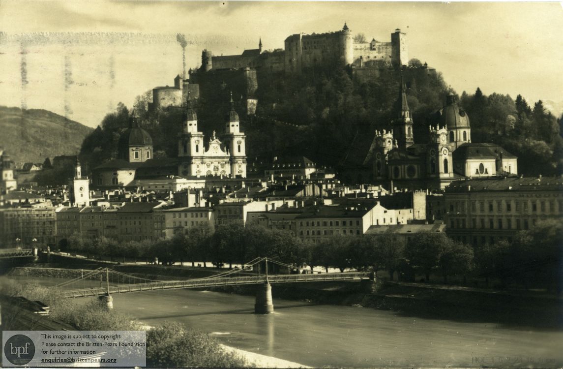 Postcard from Imogen Holst to Gustav Holst