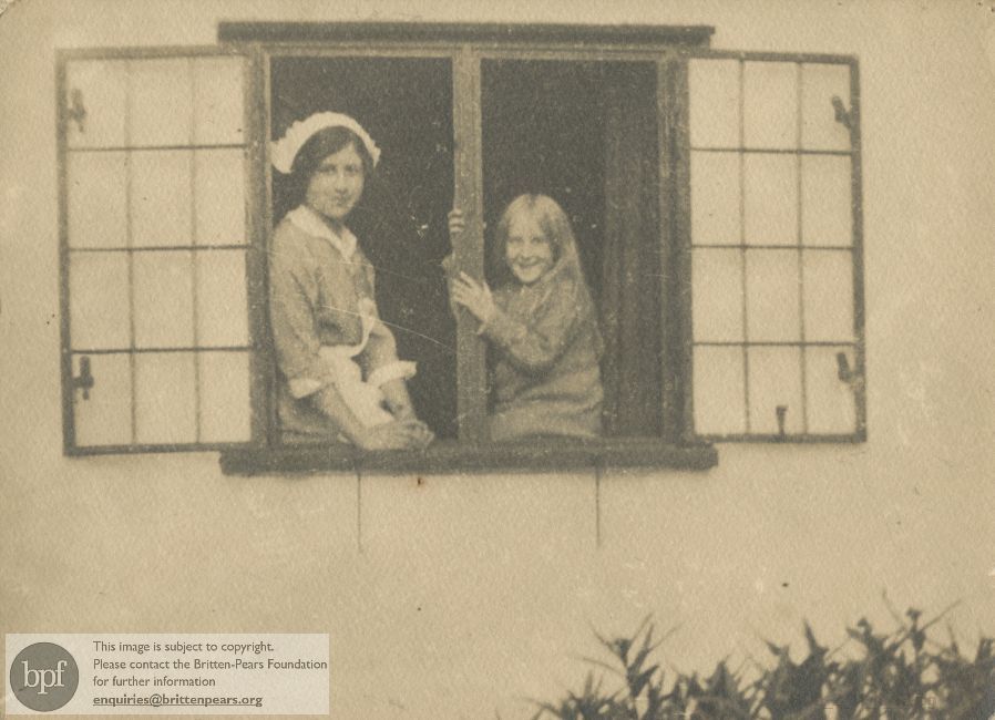Photograph of Imogen Holst and Jessie Beames