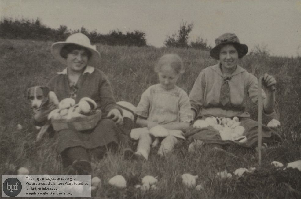 Photographs of Imogen Holst with Jessie and May Beames