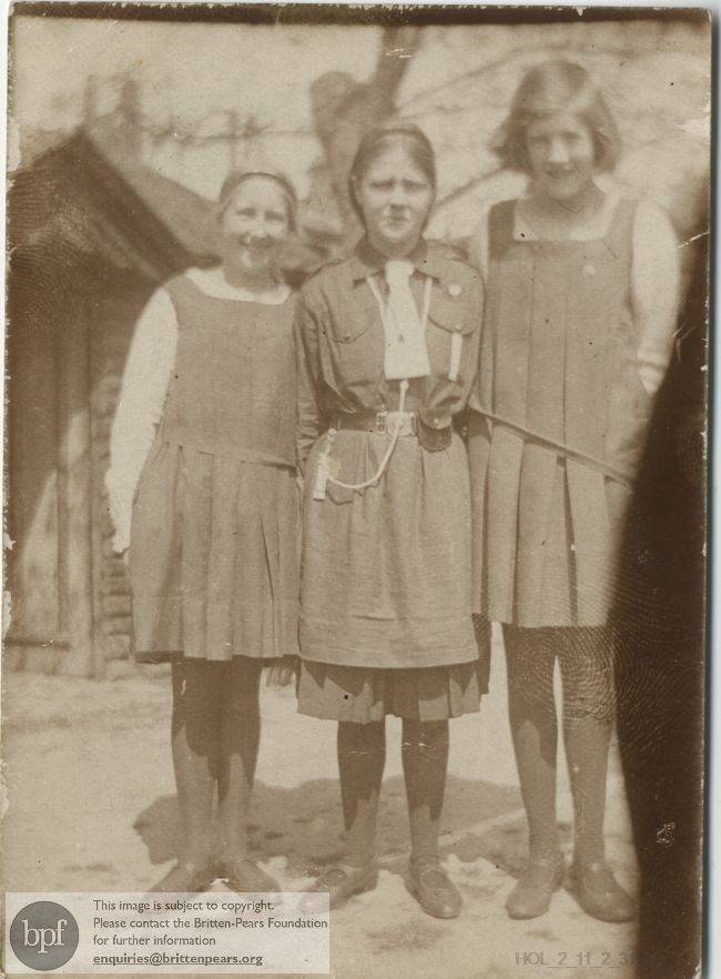 Photographs of Imogen Holst, Victoria Reed and Helen Asquith