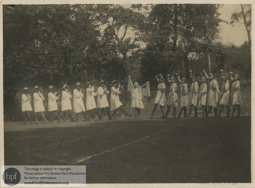 Photograph of Imogen Holst at Eothen School