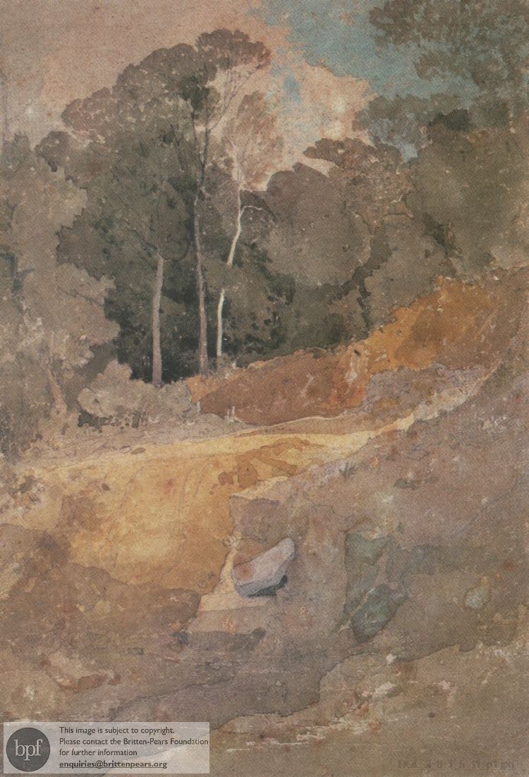 Postcard from Imogen Holst to Frank Forty and Kelly Forty