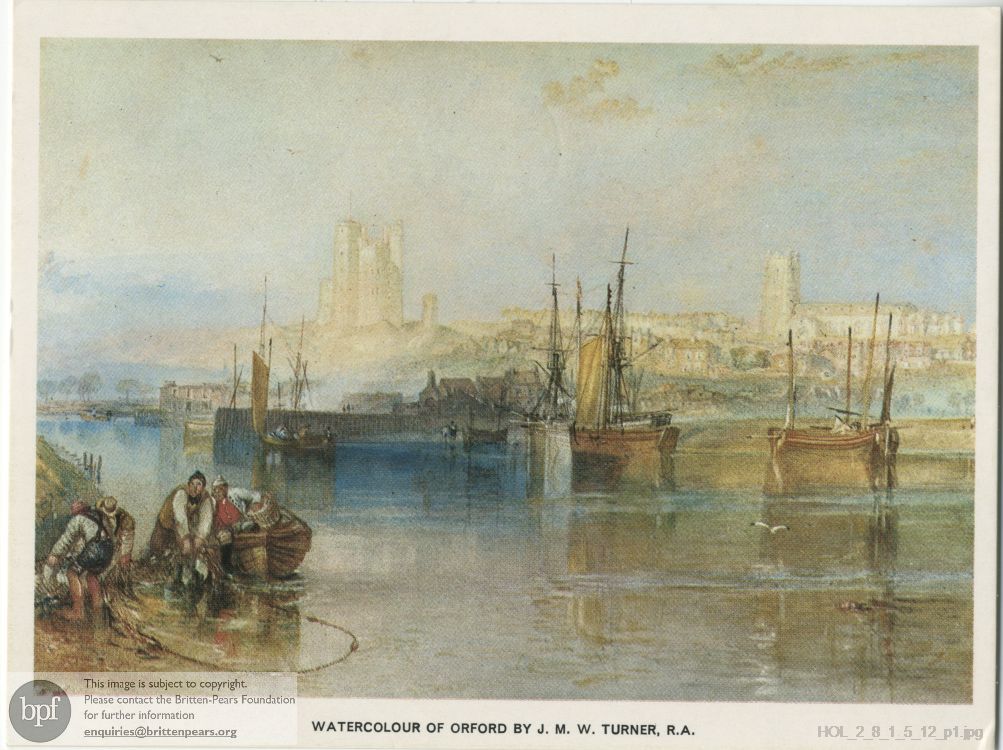 Postcard from Imogen Holst to Frank Forty and Kelly Forty