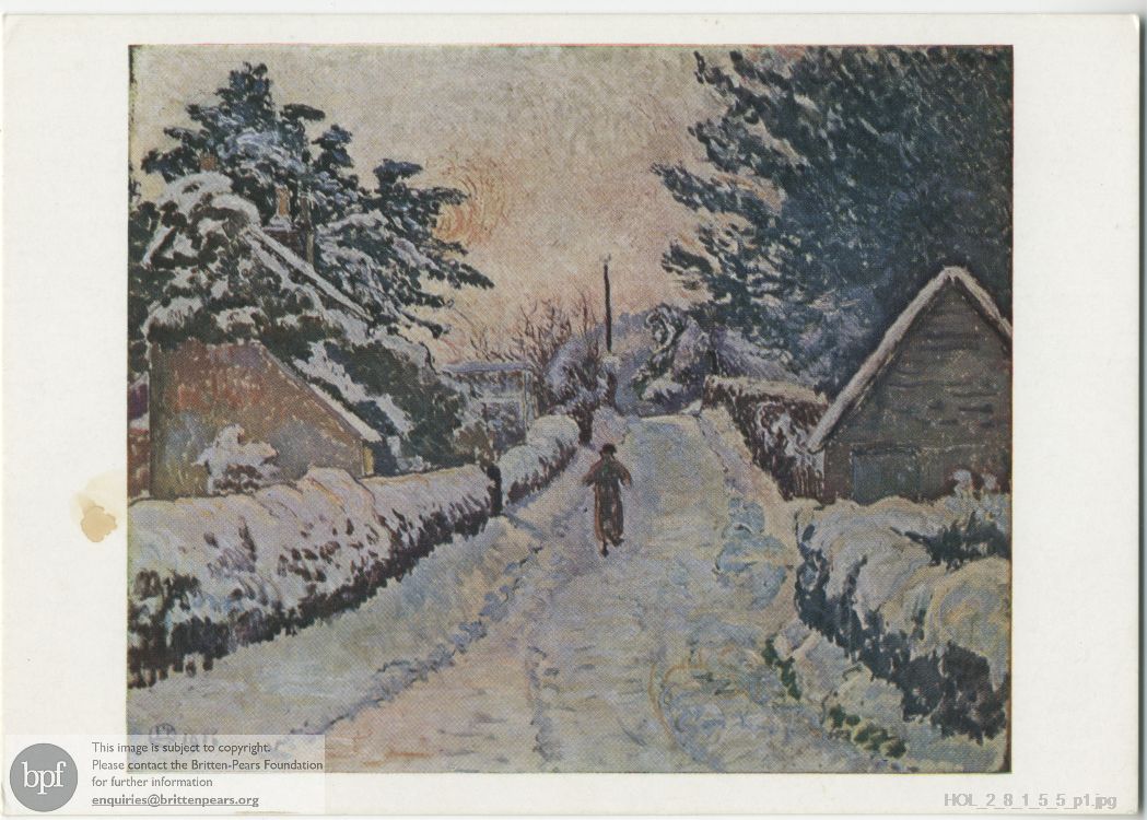 Postcard from Imogen Holst to Frank Forty and Kelly Forty