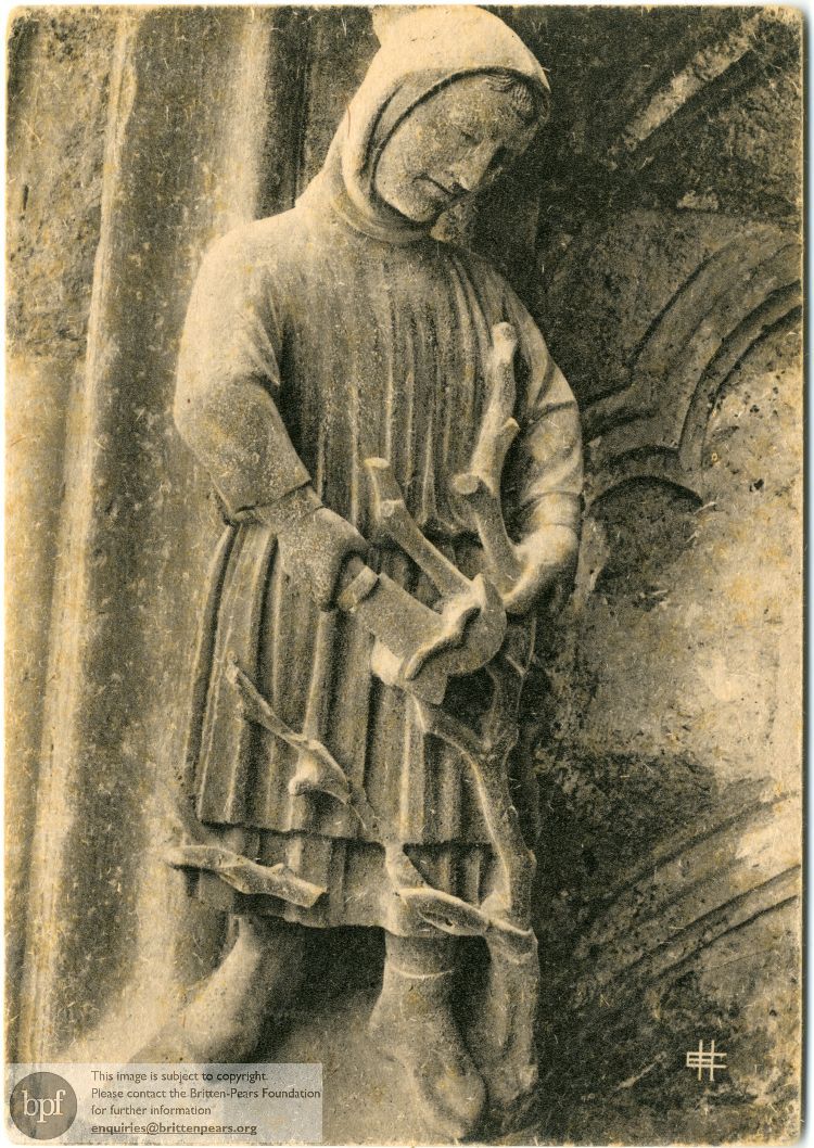 Postcard from Imogen Holst to Isobel Holst