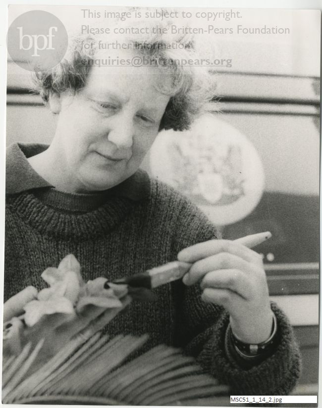 Production photographs of Walton's The Bear. Jubilee Hall, Aldeburgh