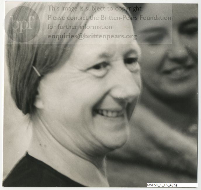 Photograph of Snape Maltings opening concert