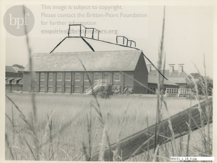 Photograph of Snape Maltings Concert Hall