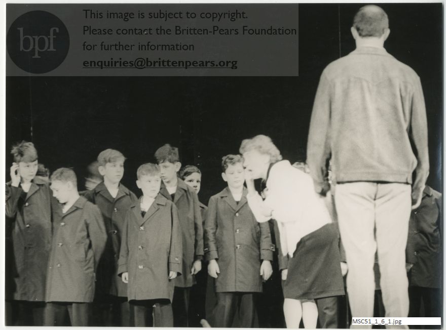 Production photograph of Britten's Golden Vanity