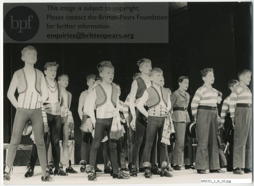 Production photograph of Britten's Golden Vanity