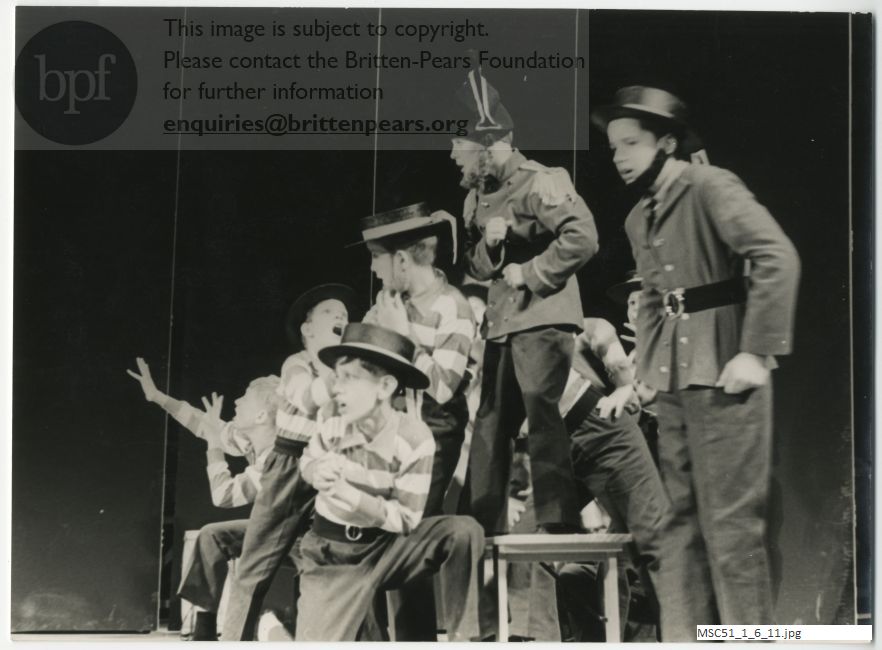 Production photograph of Britten's Golden Vanity