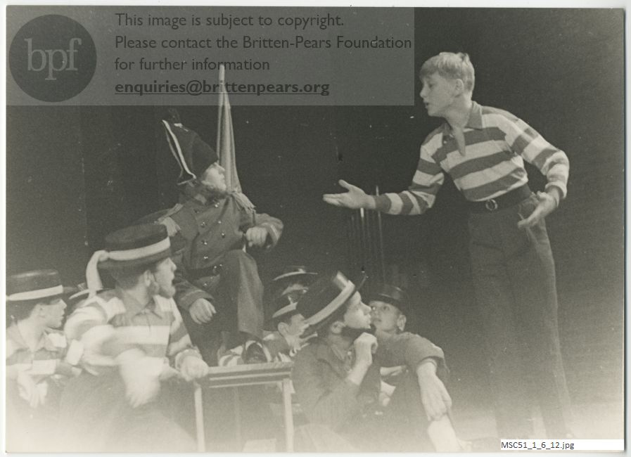 Production photograph of Britten's Golden Vanity