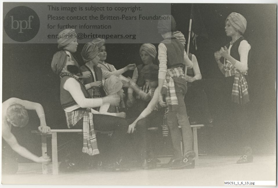 Production photograph of Britten's Golden Vanity