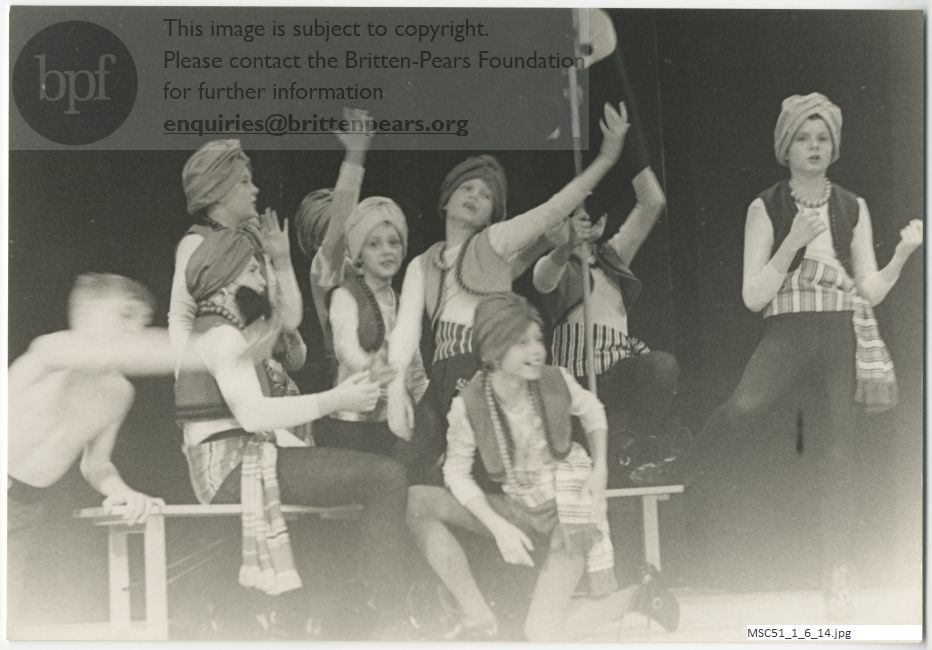 Production photograph of Britten's Golden Vanity