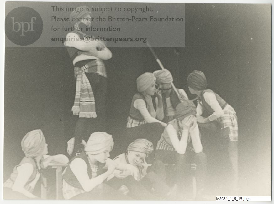 Production photograph of Britten's Golden Vanity