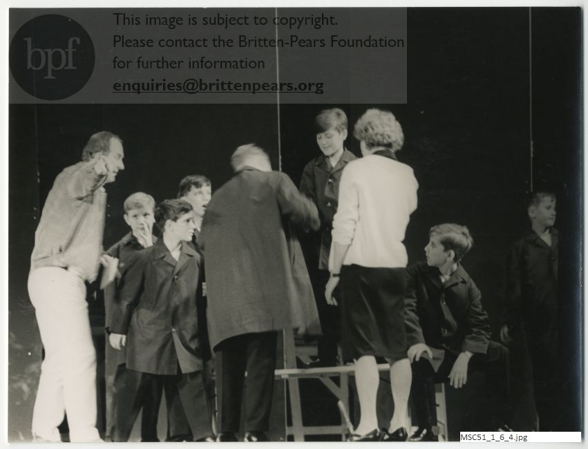Production photograph of Britten's Golden Vanity