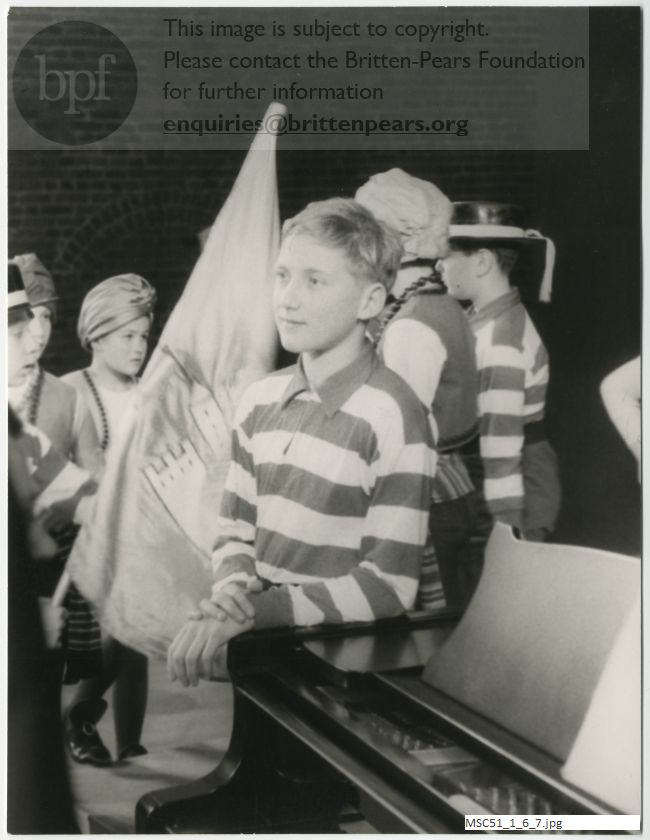 Production photograph of Britten's Golden Vanity