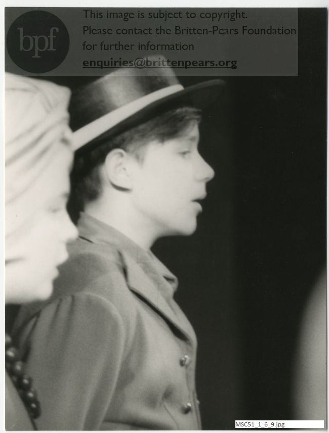 Production photograph of Britten's Golden Vanity