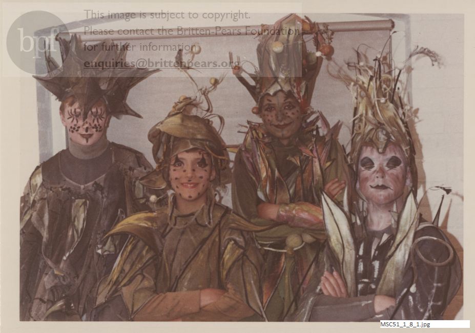 Production photograph of Britten's A Midsummer Night's Dream