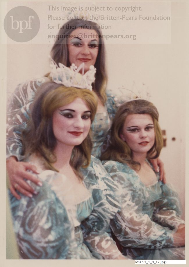 Production photograph of Britten's A Midsummer Night's Dream