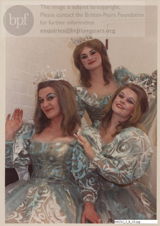 Production photograph of Britten's A Midsummer Night's Dream