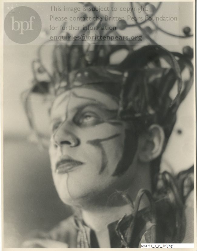 Production photograph of Britten's A Midsummer Night's Dream